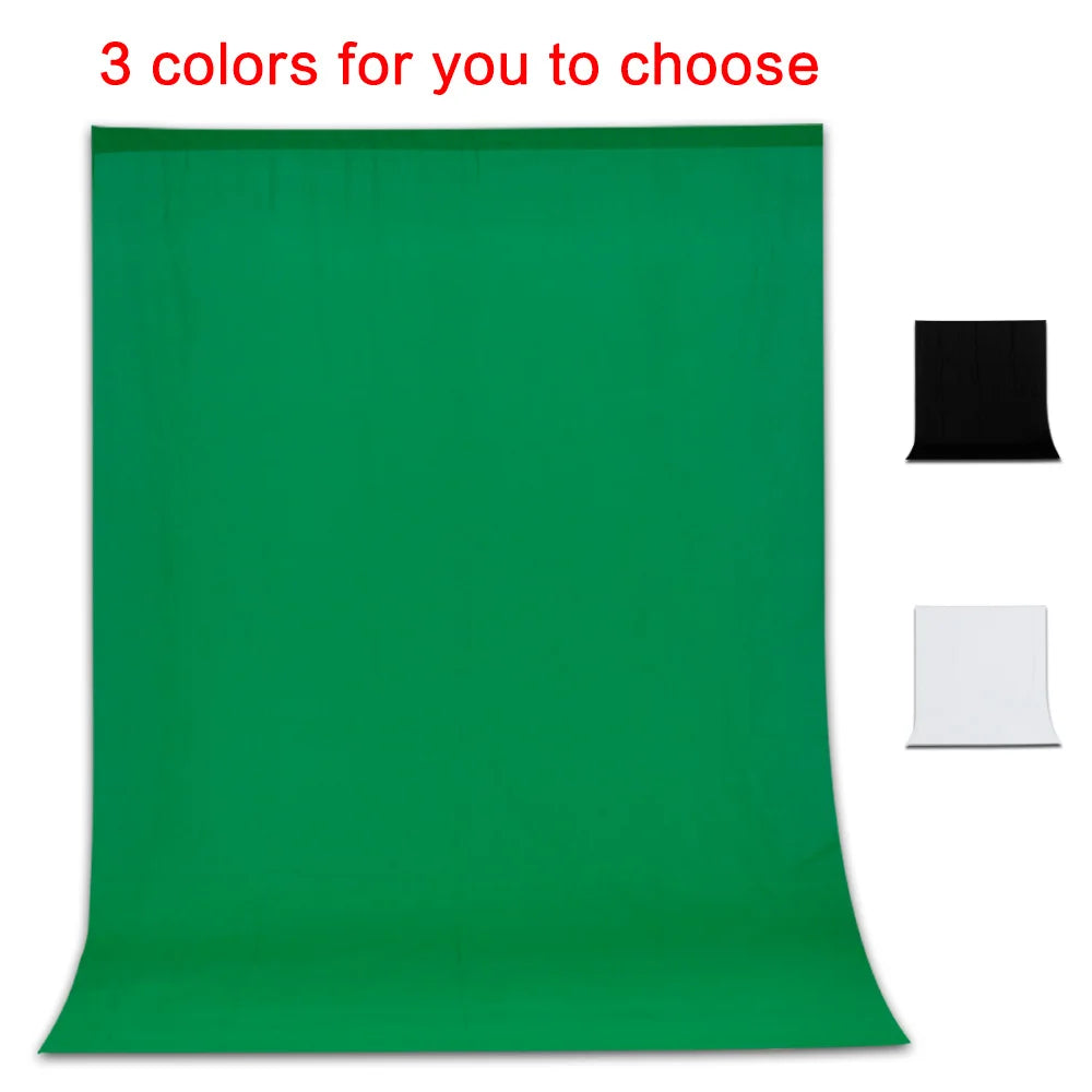 Background Backdrops Studio Photo Green White Black Solid Screen Chroma Key For Photography Shooting Background Cloth Projection