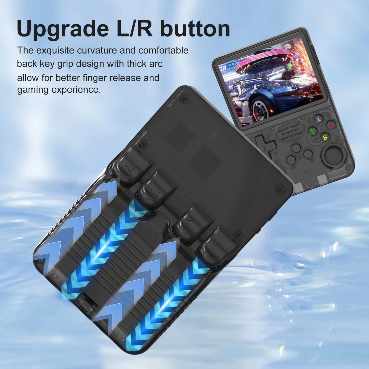 R36S Portable Handheld Game Console 3.5Inch IPS 640x480 Screen Built in 64GB Memory Classic Games And Simulator Games Games