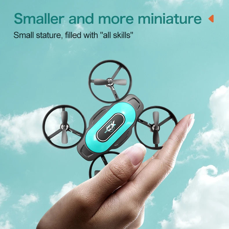 Mini RC Drone 360° Stunt Rolling One Click Takeoff and Landing Intelligent Fixed Altitude Hovering XD2 Gift Toys