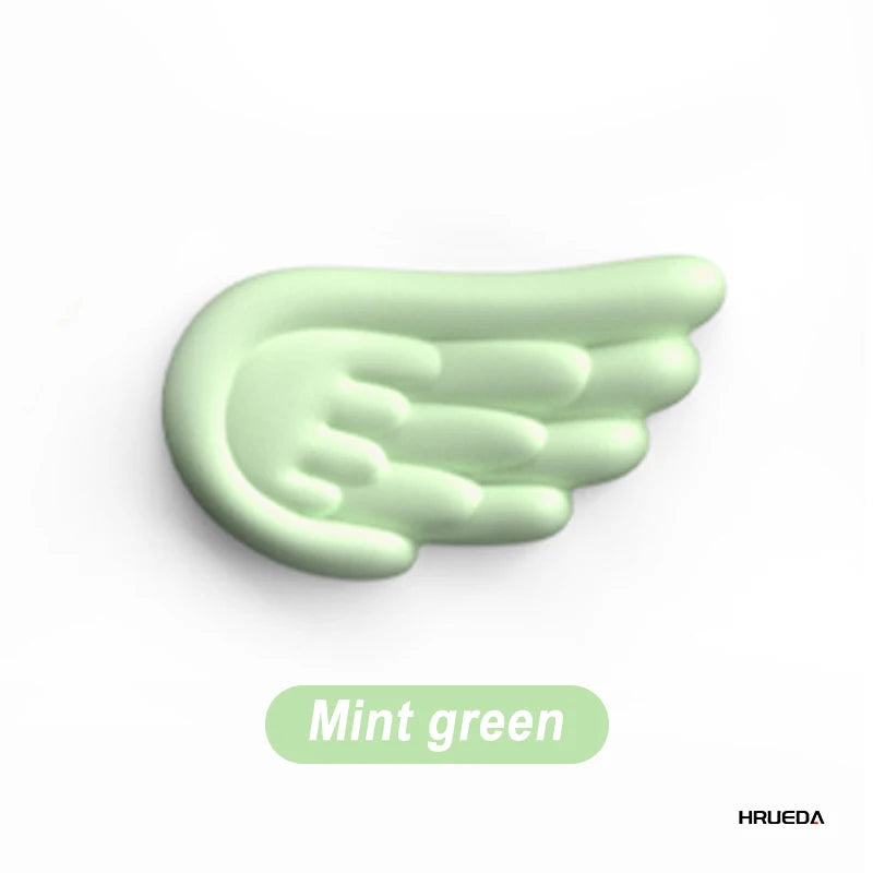 Mechanical Keyboard Mouse Wrist Rest Computer Keyboard Laptop Angel Wing Memory Foam Mouse Cushion Support Pad Wrist Support