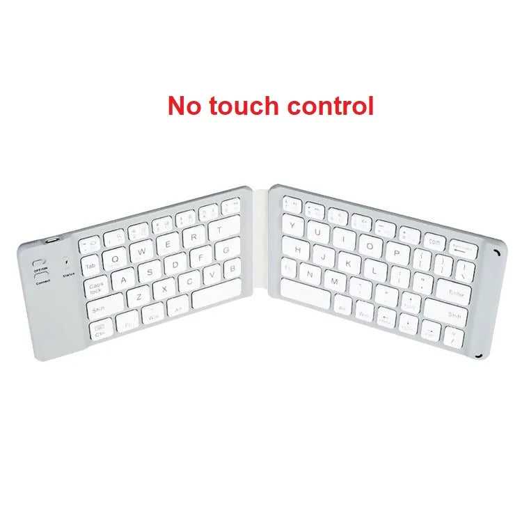 Wireless Folding Keyboard Bluetooth Keyboard With Touchpad For Windows, Android, IOS,Phone,Multi-Function Button Mini Keyboard
