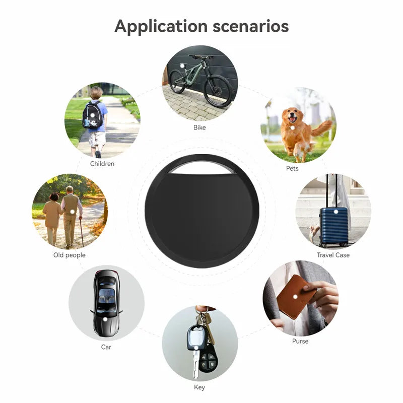Bluetooth Tracker Tag Smart Search Airtag Work with iOS Find My Tracking Device Anti-lost Global Positioning Itme Finder Locator