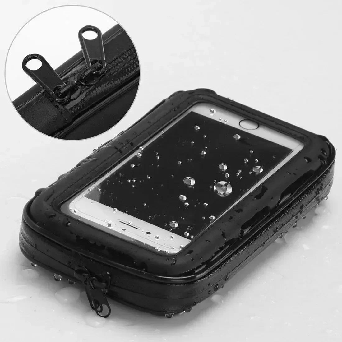 Bicycle Motorcycle Phone Holder Waterproof Bike Phone Case Bag for iPhone Samsung 6.3" Mobile PhoneStand Support Scooter Cover