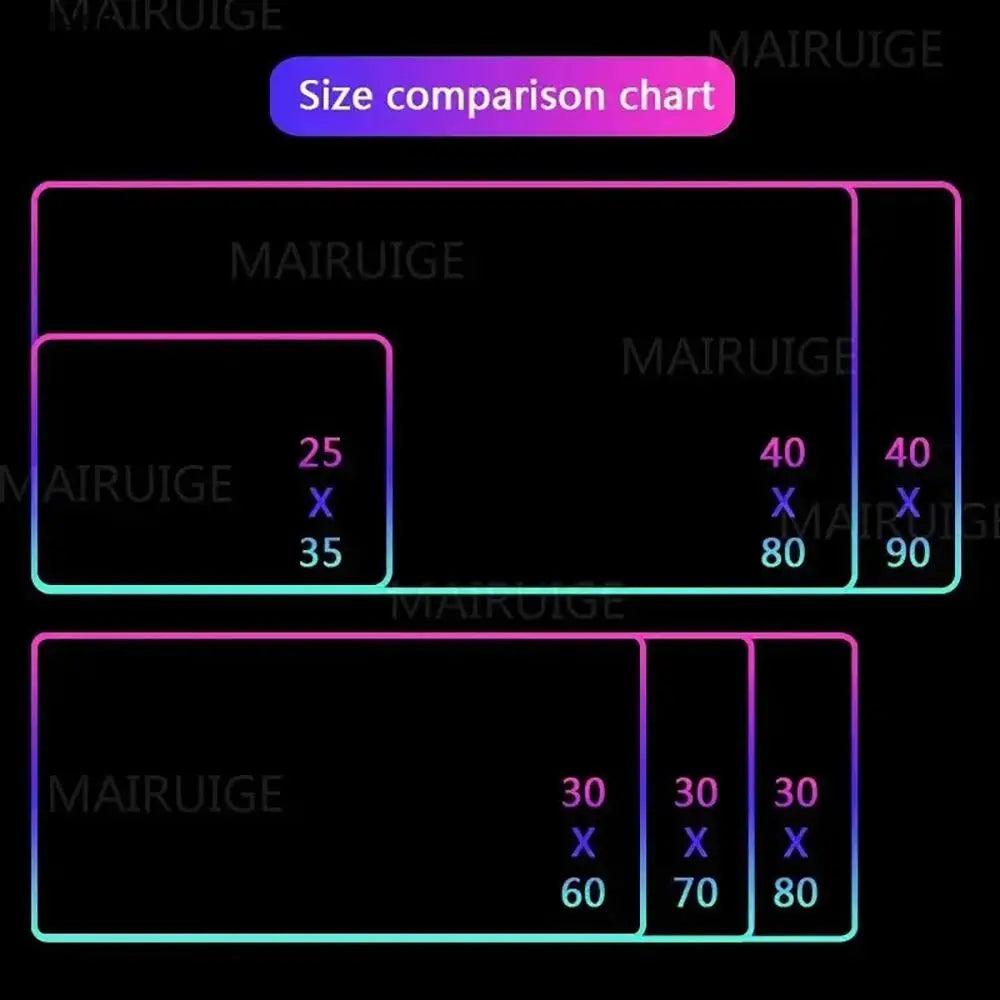 Glowing Hexagonal Mouse Pad XXL RGB Gaming Mouse Pad Gamer Accessory Large LED Light Mousepads PC Computer Desk Mat with Backlit