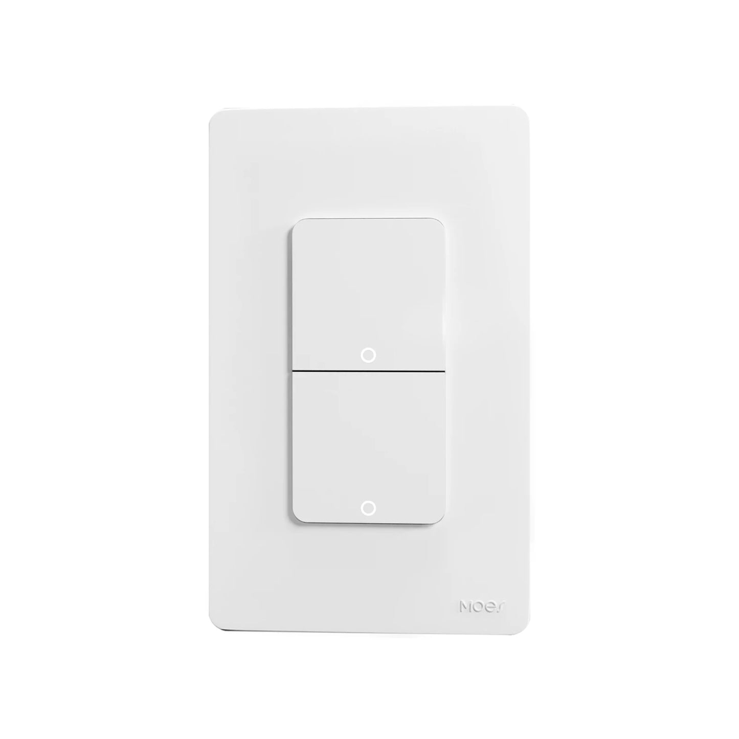 MOES Tuya ZigBee Smart Light Switch US Push Button Wall Switch Work With Alexa Google Home Neutral Wire/No Neutral Wire Required