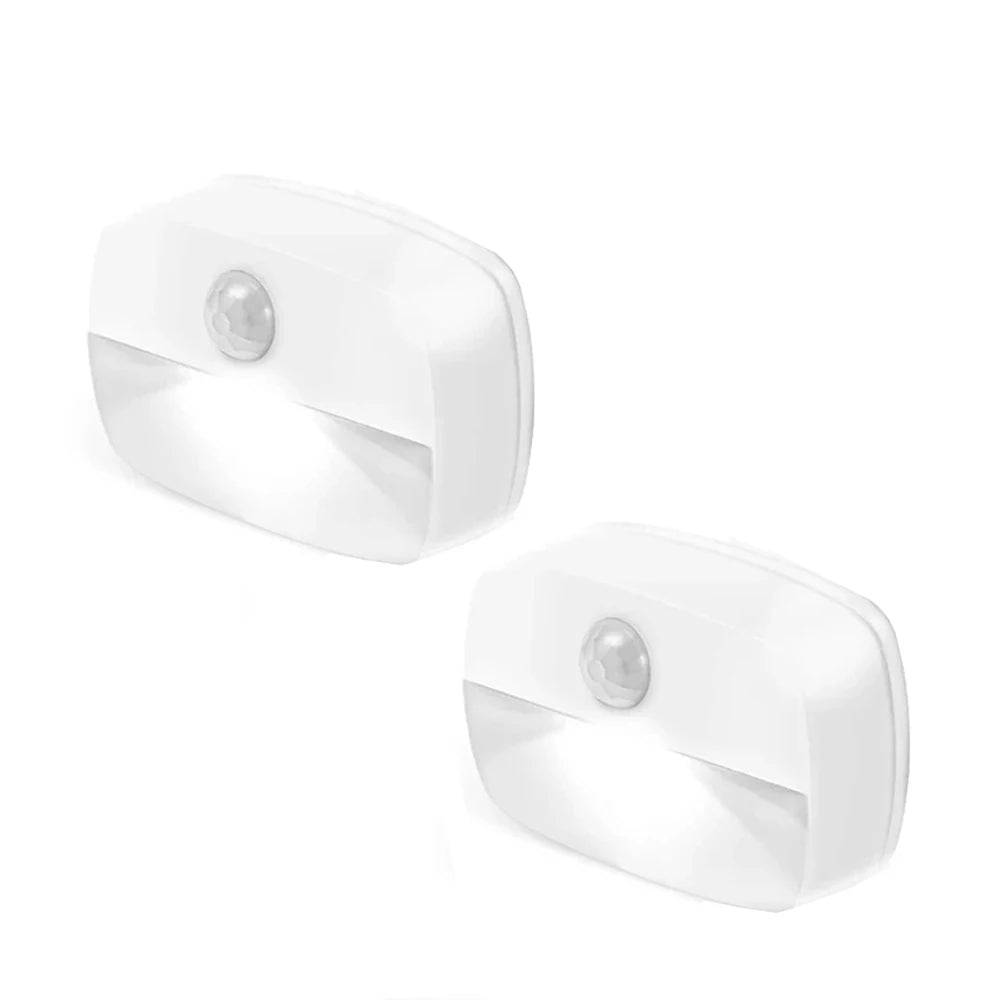 Motion Sensor Light Indoor LED Night Light Stick on Nightlight Battery Operated Lights for Hallway Stair Closet Bedroom Bathroom