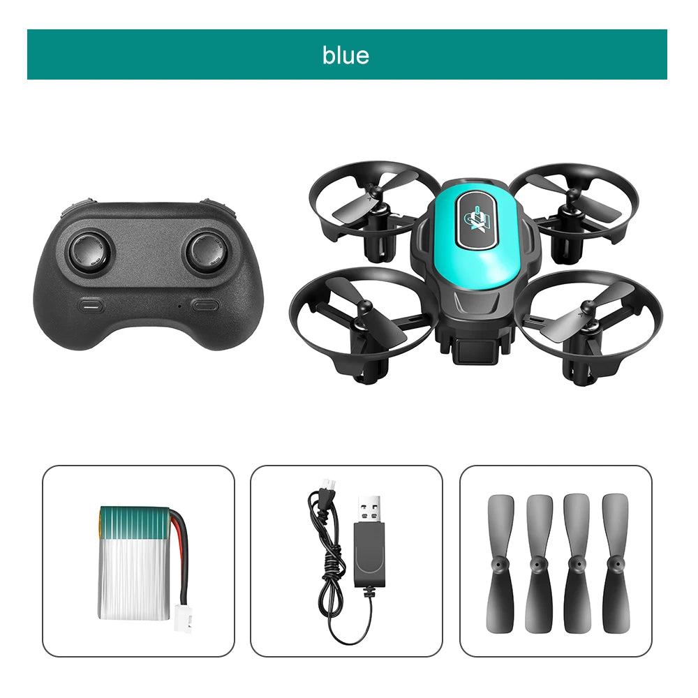 Mini RC Drone 360° Stunt Rolling One Click Takeoff and Landing Intelligent Fixed Altitude Hovering XD2 Gift Toys