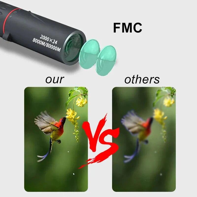 Télescope Monoculaire HD 2000X25 - Votre Compagnon d'Observation Parfait