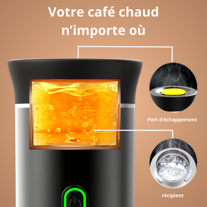 Machine à Café Espresso Portable Sans Fil 3-en-1 - DENOKIN