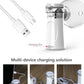 KIUZOU Rechargeable Silent Mesh Nebulizer Handheld Asthma Inhaler Atomizer Children Health Care Portable Nebulizer Humidifier