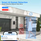 JOOAN 2K Intelligent WiFi Doorbell With Camera Smart Home WiFi Video Doorbell Outdoor Battery Powered Security Video Intercom