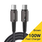 Essager USB C To USB C Cable PD100W 60W Fast Charge Mobile Cell Phone Charging Cord Wire For Xiaomi Samsung Huawei Macbook iPad