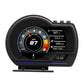 Car Head up Display, OBDⅡ+GPS Smart Gauge High Definition Speedometer Car Diagnostic Tool OBD Fault Code Elimination