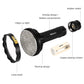 128LED 395nm UV Flashlight High Power Ultraviolet Torch Money Ore Pet Stains Invisible ink Scorpion Marker Fluorescent light