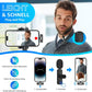 Lavalier Microphone 2.4G Wireless Portable Audio Video Recording Mini Mic for iPhone Android Live Broadcast Gaming Phone