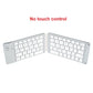 Wireless Folding Keyboard Bluetooth Keyboard With Touchpad For Windows, Android, IOS,Phone,Multi-Function Button Mini Keyboard
