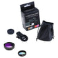 2-in-1 Clip-on Fish Eye & Macro Mobile Phone Lens – 15X Macro & 0.45X Super Wide Angle