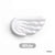 Mechanical Keyboard Mouse Wrist Rest Computer Keyboard Laptop Angel Wing Memory Foam Mouse Cushion Support Pad Wrist Support