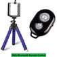 Selens Tripod Flexible Sponge Octopus Mini Phone Holder Clip Stand Optional Bluetooth Remote Controller For IPhone Xiaomi Huawei