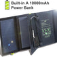 ALLPOWERS Flexible Foldable Solar Panel 5V 18V High Efficience Solar Battery Charger 21W Solar Phone Charger for Travel Iphone