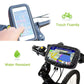 Bicycle Motorcycle Phone Holder Waterproof Bike Phone Case Bag for iPhone Samsung 6.3" Mobile PhoneStand Support Scooter Cover