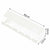 2024 Under Desk Cable Management Cable Tray Under Desk With Clamp Power Strip Cord Holder No Drilling Sturdy Spacious supplies