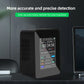 Smart Air Quality Monitor Detector CO2 PM2.5 TVOC HCHO TEMP HUMI Detectors With Alarm Timer Mobilephone APP Remotes