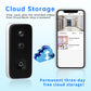 JOOAN 2K Intelligent WiFi Doorbell With Camera Smart Home WiFi Video Doorbell Outdoor Battery Powered Security Video Intercom
