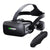 4K Virtual Reality 3D Glasses Box Stereo VR Google Cardboard Headset Helmet for IOS Android Phone Max 6.7",Rocker