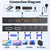 USB C KVM Switch 3/2 Monitors 2 Laptops 4K/1080P@60Hz,USB-C Docking Station Triple/Dual Monitor KVM Switch with 4 USB 3.2 Ports