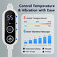 Heated Eyemask USB Charing 3D Massage Electric Eye Mask Smart Timing Sleep Shading Relieve Eye Fatigue for Travel, Office, Home