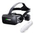 4K Virtual Reality 3D Glasses Box Stereo VR Google Cardboard Headset Helmet for IOS Android Phone Max 6.7",Rocker