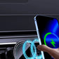 Car Magnetic Wireless Charger GPS Air Vnt Phone Holder Stand For Magsafe iPhone 17 16 15 14 13 12 Pro Max Fast Charging Station