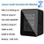 Smart Air Quality Monitor Detector CO2 PM2.5 TVOC HCHO TEMP HUMI Detectors With Alarm Timer Mobilephone APP Remotes